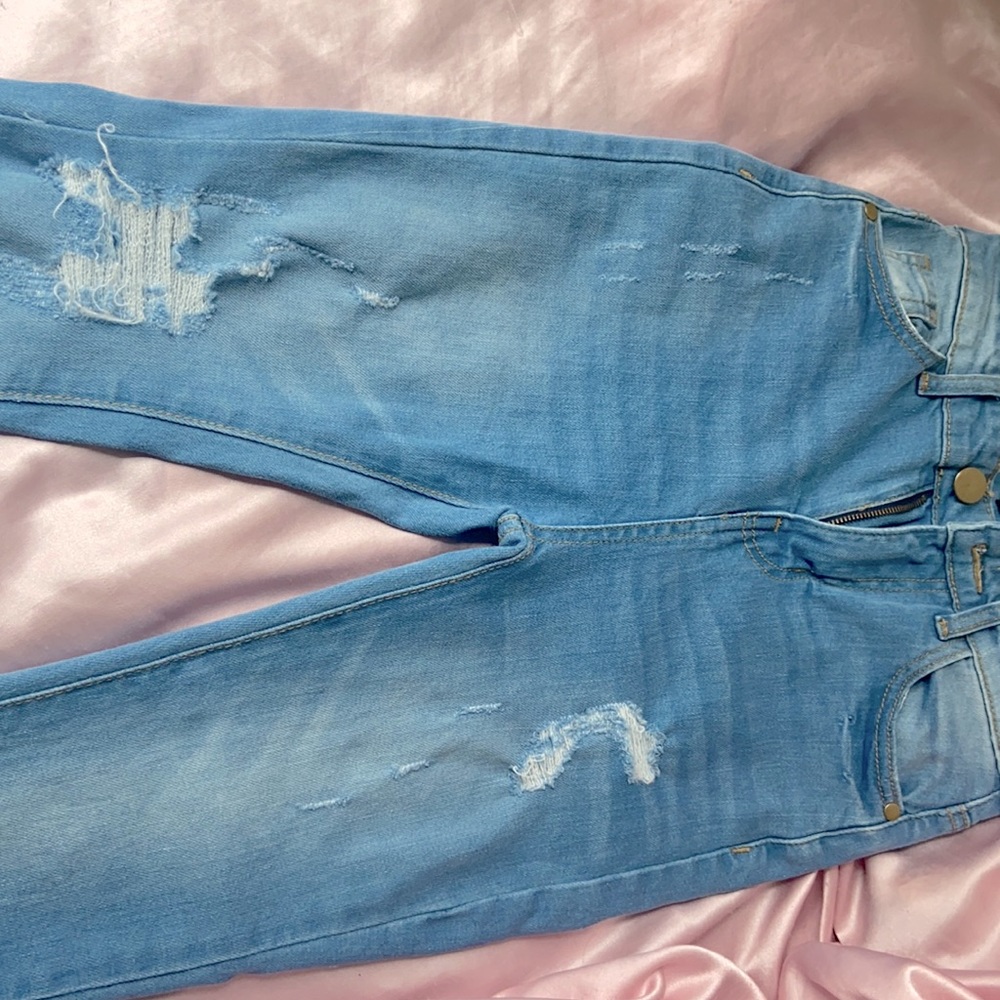Boohoo High Wasted Skinny Jeans